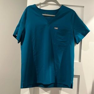 Figs Catarina Limited Edition Pacific Blue Top - Size L